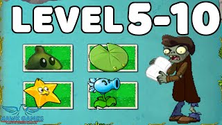 Plants vs Zombies Javascript Water Town 5-10 BOSS