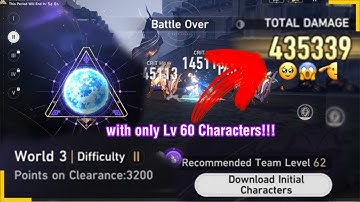 Simulated Universe World 3 | Difficulty II in JUST 1 MINUTE! Equilibrium Level 3 | Honkai Star Rail