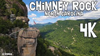 Chimney Rock NC 4K (DJI Mavic Air 2 Drone Footage) Less than a hour from Asheville NC / Lake Lure