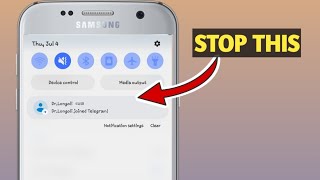 Stop Contact Joined Telegram Notifications