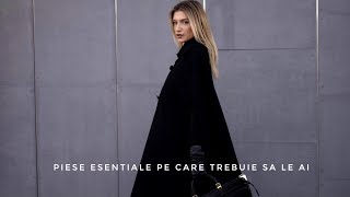 Itemuri esentiale pentru un look feminin (chiar si in sezonul rece)