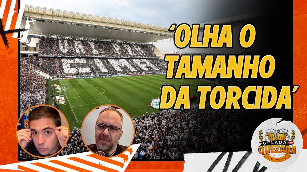 ARENA CORINTHIANS É PEQUENA PARA O TIMÃO? - Cortes GCQ
