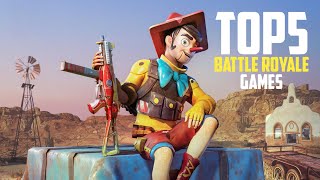 TOP 5 BEST BATTLE ROYALE GAMES FOR ANDROID | BATTLE ROYALE GAMES LIKE PUBG & FREE FIRE screenshot 5
