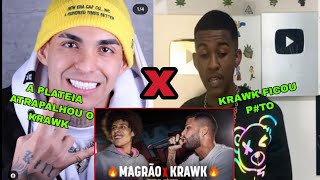 JHONY MC E KANT FALAM DA BATALHA DO KRAWK VS MAGRÃO (cada um defende seu amigo)