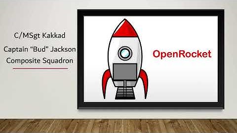 Open Rocket Software Tutorial