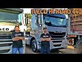 POLACAO DIRIGINDO IVECO HI ROAD