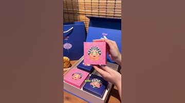 In hộp trung thu 4 bánh Hoan Ca #shorts