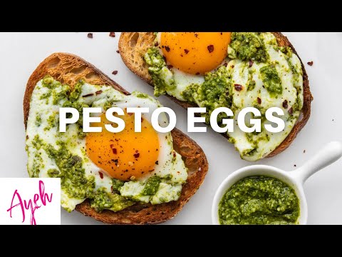 Pesto Eggs -