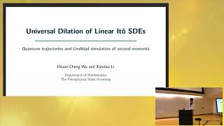 Universal Dilation of Linear Itô SDEs: Quantum Trajectories & Lindblad Simulation of Second Moments Guide