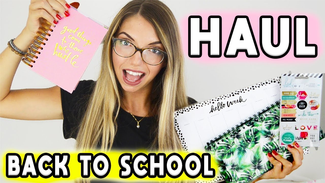HAUL BACK TO SCHOOL 2018!! | Carolina Chiari