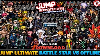 DOWNLOAD‼️ Anime Ultimate Battle Star Mugen V8 Android OFFLINE 2026 [380+ Characters]