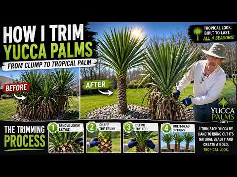 How to Trim Yucca Palms Step by Step