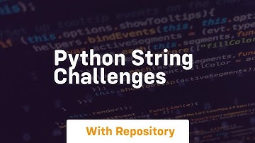 python string challenges