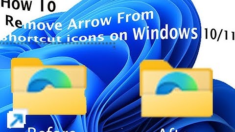How to remove arrow on shortcut icons || windows 10/11 || @SHARIFTECHNOLOGIES