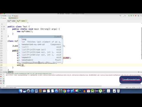 Java Swing 2 - JLable, Font and More on JFrame (Bangla | বাংলা)