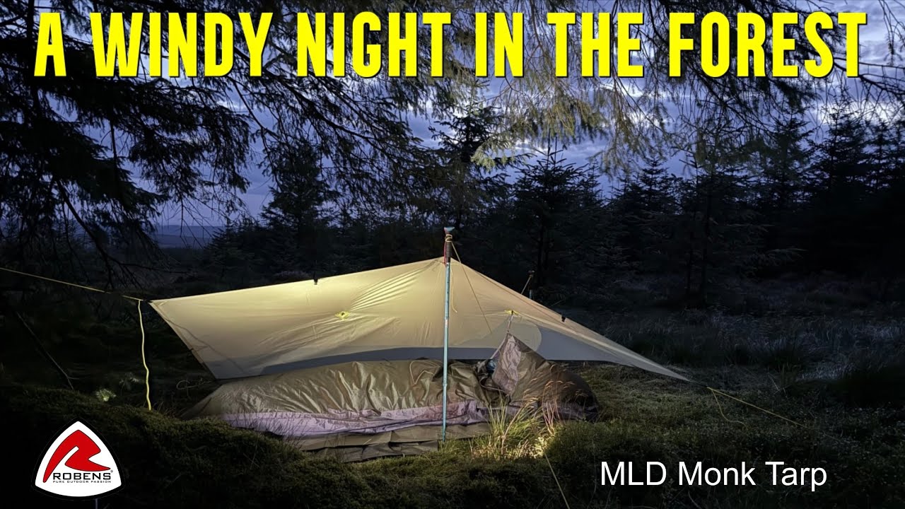 A Windy Night In The Forest | Robens Bivi | MLD Monk Tarp