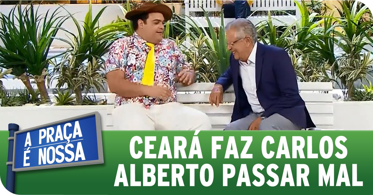 A Praça É Nossa (16/04/15) - Carlos Alberto passa mal de tanto rir com Ceará