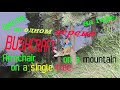 Кресло на одном дереве на горе. Чай в лесу. Armchair on a single tree on a mountain.