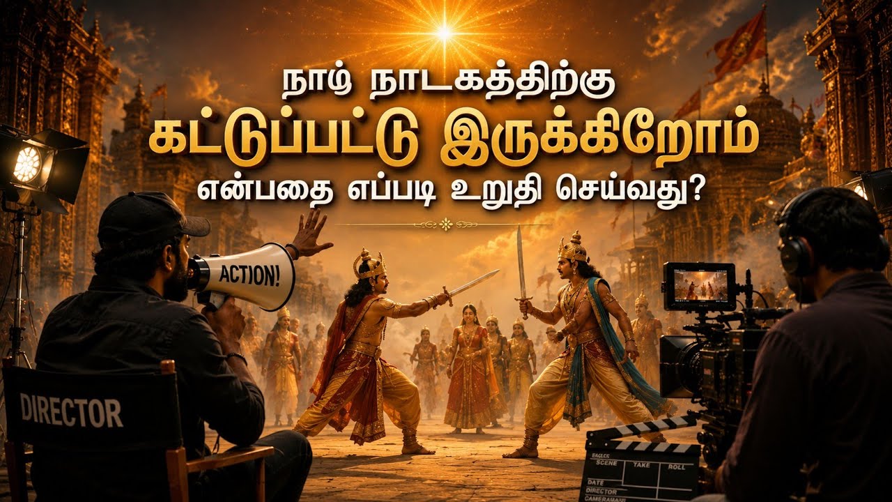 நாம் நாடகத்திற்கு கட்டுப்பட்டு இருக்கிறோம் என்பதை எப்படி உறுதி செய்வது? | Raja Yoga Series #1073