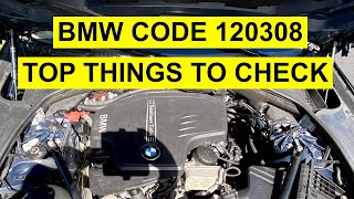 Most Common Fixes Of BMW Code 120308  Drivetrain Malfunction Message