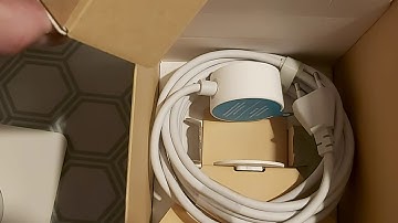Nest outdoor camera unboxing