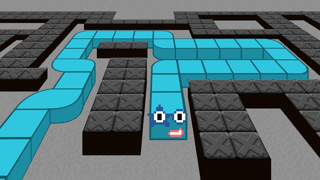 Number Snake All Phases 1-26 in Mario Maze Level Up | Game Animation