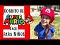 Idea de Negocio, Gorrito de Mario Bros para niños Fácil y Rápido