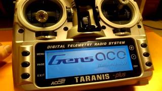 Welcome sound on my Taranis