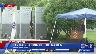 Memorial Day 2021: Names of East Tennesseans who gave their life for our freedoms