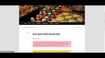 ShortCodes UI - advanced shortcodes (video 4)