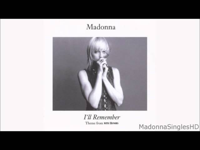 Madonna - I'll Remember (William Orbit Remix) class=