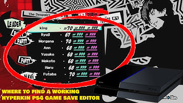 Where to find a Working PS4 Game Save Editor in the Wild!