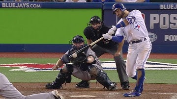 NYY@TOR: Pillar opens scoring with RBI single in 6th