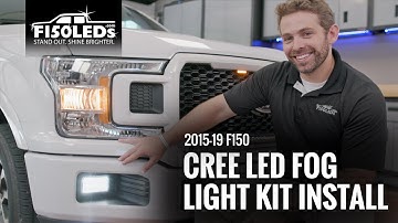2015+ F150 CREE LED FOG LIGHT KIT INSTALL F150LEDS.COM