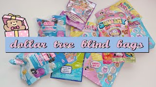 🎀 opening up blind bags | #dollartree #blindbag #kawaii #dollartreehaul