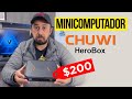 ¡Un minicomputador de 200 dólares! | Unboxing y reseña del Chuwi Hero Box