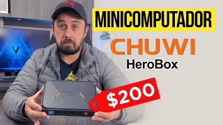 ¡Un minicomputador de 200 dólares! | Unboxing y reseña del Chuwi Hero Box