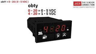 How to Program the PMD2XT series gauge 0-5V Analog Output