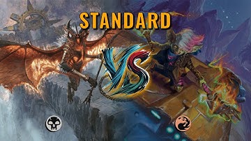 MTG Standard - Mono Black Midrange by Numbskull VS Mono Red Aggro by hamayama