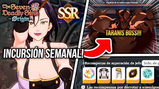 NUEVA RAID TARANIS INCURSIÓN!!! 💎 IMPOSIBLE? PRIMERAS IMPRESIONES y MÁS!🙂| Seven Deadly Sins: Origin