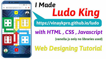 Make Playable Ludo Game  in HTML Only || HTML ,CSS , JS || Code link in Description || Status VA