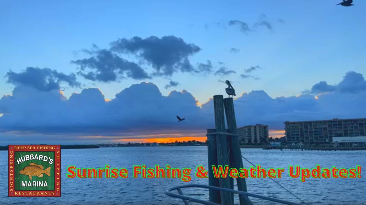 Sunrise Fishing & Weather report YouTube