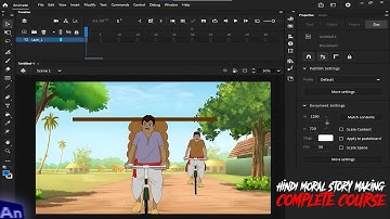 2d animation complete course  | Adobe Animate CC Full Course in Hindi | RacEducater | chilli toon