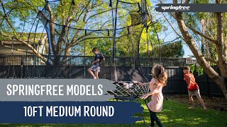 Introducing The Medium Round Springfree Trampoline Springfree Models