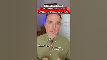Managing online passwords using Password Managers - made easy!#cybersecurity #passwords #business