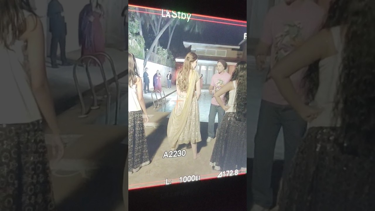 Elena Tuteja Actress Hindi Song Shooting With Director Azhar Hussain Choriographer Imran Malgunkar