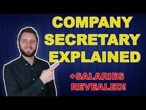 What Does A COMPANY SECRETARY Do? | How To Be A Company Secretary | Jersey