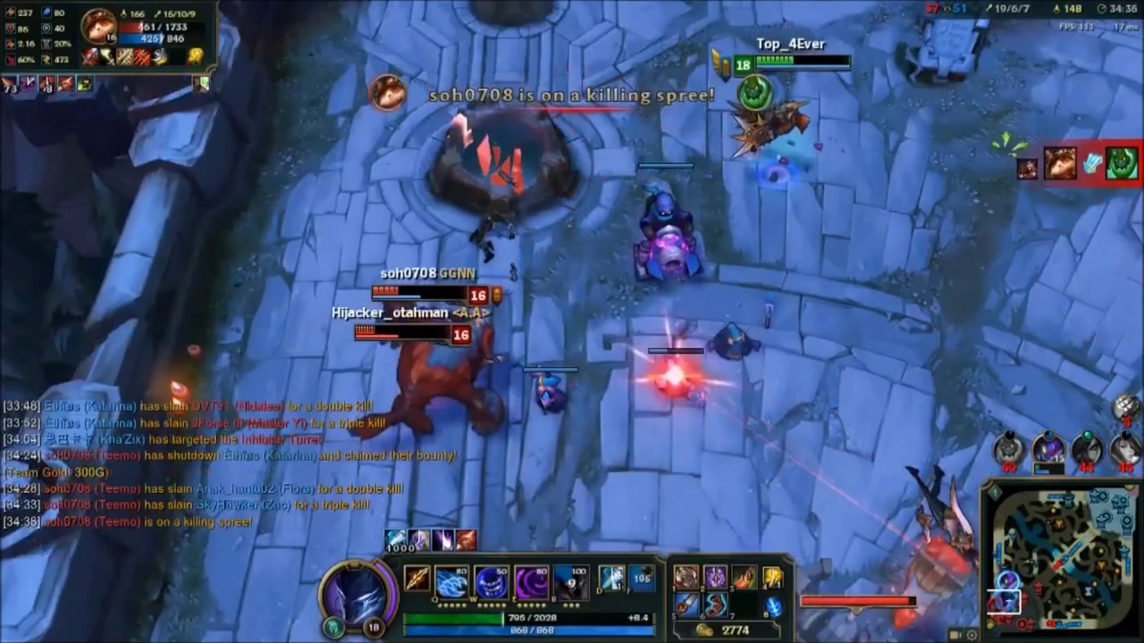 League of Legends - IS NOCTURNE EVEN BALANCED?! | Nocturne One-Shot Montage