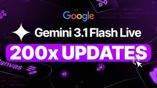 NEW Google Gemini 3.1 Flash Live is INSANE!