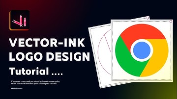 Google Chrome logo design in vector ink Pro illustrator || vector ink logo design || logo design